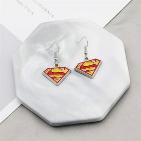 img 1 attached to 🔑 Superman and Wonder Woman Puzzle Keychain Couple Gift for Boyfriend Girlfriend - Keychain