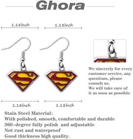 img 3 attached to 🔑 Superman and Wonder Woman Puzzle Keychain Couple Gift for Boyfriend Girlfriend - Keychain