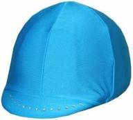 equestrian riding helmet cover turquoise sports & fitness logo