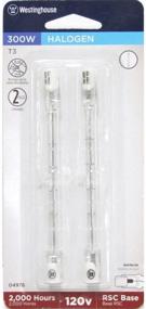 img 1 attached to 💡 Westinghouse 0497600 Halogen Double Ended Bulbs 2 Pack