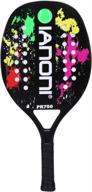 🎾 ianoni beach tennis racket: carbon fiber grit face & eva memory foam core for unmatched performance логотип