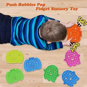 img 1 attached to 🧼 ZENYULL Bubbles Fluorescent Silicone: Innovative Gag Toy for Anxiety Relief and Entertainment