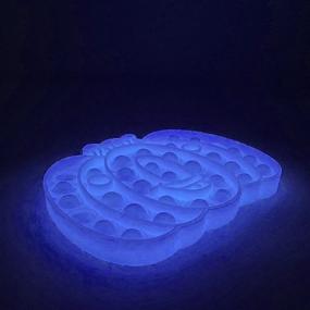 img 3 attached to 🧼 ZENYULL Bubbles Fluorescent Silicone: Innovative Gag Toy for Anxiety Relief and Entertainment