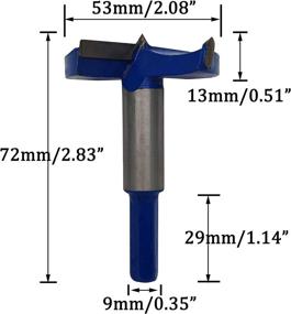 img 3 attached to Premium Woodworking Hole Cutter Kit for Professional Drilling