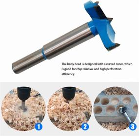 img 1 attached to Premium Woodworking Hole Cutter Kit for Professional Drilling