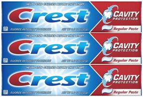 img 4 attached to Crest Cavity Protection Regular Toothpaste