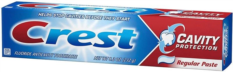 Crest Cavity Protection Toothpaste, Regular, 8.2 Oz (Pack of 6)