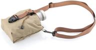 keith titanium ti3060 canteen mess kit: ultralight with carrying pouch – new and improved logo