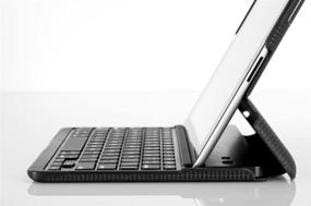 img 3 attached to ZAGG ZAGGfolio for Apple iPad 2 - Carbon with Black Keyboard: A Perfect Blend of Style and Functionality