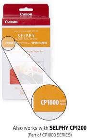 img 1 attached to Canon RP-54 Color Ink/Paper Set for SELPHY CP910/CP1200/CP1300: Superior Compatibility & Vivid Printing