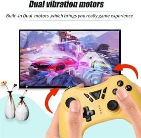 img 2 attached to Wireless Switch Controller for Switch Lite - 🎮 Switch Pro Controller, Turbo Dual Shock Gyro Axis Support