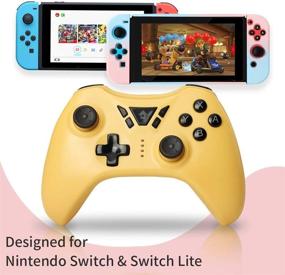 img 3 attached to Wireless Switch Controller for Switch Lite - 🎮 Switch Pro Controller, Turbo Dual Shock Gyro Axis Support