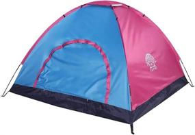 img 4 attached to Flantree Waterproof Backpacking Mountaineering Pink Blue