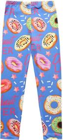 img 3 attached to 👚 Adorable Jxstar Leggings Cartoon Trousers: Girls' Clothing Delight