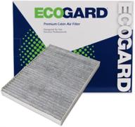 🚗 ecogard xc45383c premium cabin air filter with activated carbon odor eliminator for vw beetle, jetta, passat, golf (1993-2010) - high quality air filtration solution logo