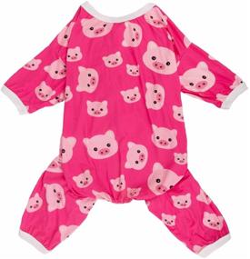 img 3 attached to 🐶 CuteBone Dog Pajamas: Stylish and Stretchy Clothes for Medium/Large Dogs - Perfect for Boys and Girls