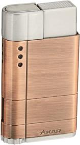 img 1 attached to Xikar Cirro Turbo Flame Lighter, High Altitude 🔥 Compatible up to 12,000 Feet Above Sea Level, Bronze