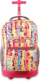 img 4 attached to World New York Backpack Houndstooth Backpacks