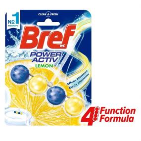 img 2 attached to 🍋 Bref WC Power Active Lemon - Maximum Cleaning Power in 1 Unit