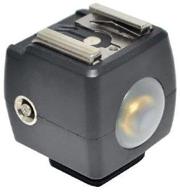 📸 hot shoe sync adapter for canon flash with optical flash slave trigger, pc socket & sensor (excluding 540ez) logo