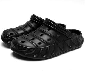 img 3 attached to 👞 Ultimate Men's KAQ Cozy Sandals: Lightweight Slippers for Maximum Comfort