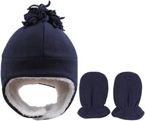 img 4 attached to 🧢 Optimized Toddler Boys' Accessories for Cold Weather: Trapper Tassel Pompom Earflap