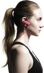 img 2 attached to Audio-Technica ATH-SPORT50BTBK SonicSport Bluetooth Wireless In-Ear Headphones