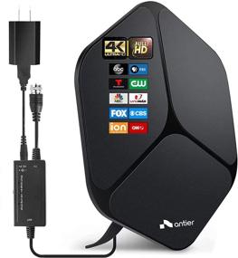 img 4 attached to [2021 Model] Digital Amplified Indoor TV Antenna – 270+ 📺 Miles Range, 4K HD Smart TV Reception, 36ft Coaxial Cable, Unique Accessories