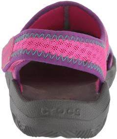 img 2 attached to Crocs Kids' Swiftwater Sandal - Water Shoes, Slip-On Sandals for Kids