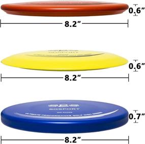 img 2 attached to 🥏 Zdgao Disc Golf Set - Complete 6-Piece Starter Pack with Carry Bag