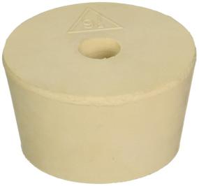 img 1 attached to Rubber Stopper- Size 9.5- Drilled: Secure Sealing Solution for Versatile Applications