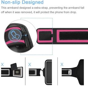 img 1 attached to Galaxy S10 S9 S8 Armband Cell Phones & Accessories