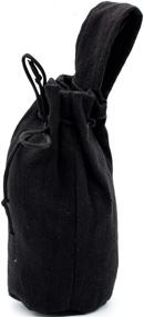 img 2 attached to Enhance Your Renaissance Ensemble with Mythrojan Drawstring Men's Costume Accessories!