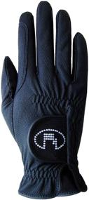 img 1 attached to Roeckl Ladies Crystal Riding Gloves