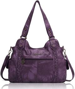 img 4 attached to Elegant Angel Barcelo Fashion Handbags: Chic Shoulder Bags, Wallets, & Hobo Bags for Women