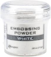 ranger embossing powder 0 60 white logo