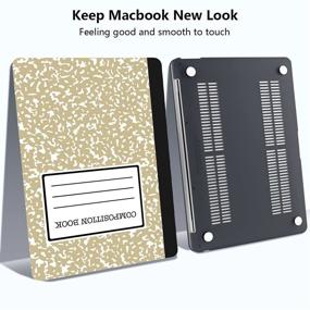 img 2 attached to MEEgoodo For MacBook Air 13 Inch Case 2021 2020 2019 Released A2337 M1 A2179 A1932 With Touch ID Laptop Accessories