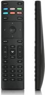 upgraded xrt136 remote control compatible with vizio tv models d55-f2, d39f-f0, e43-f1, e70-f3, e50-f2, p75-f1, d50-f1, e75-f2, d65-f1, m70-f3, m55-f0, d43-f1, p55-f1, p65-f1. includes vudu, netflix, hulu, xumo, crackle, and iheart radio app key logo