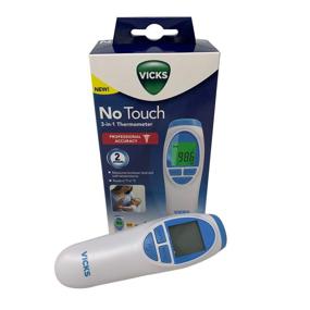 img 4 attached to 🌡️ Vicks No Touch 3-in-1 Thermometer – Accurate Readings for Forehead, Food, and Bath Temperatures