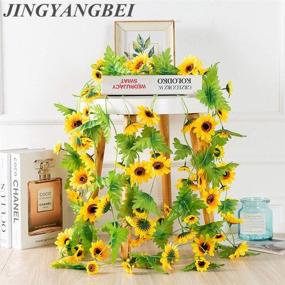 img 2 attached to 🌻 Sunflower Decor String Lights - 20 LED Fairy Night Lights for Home/Room/Bedroom - Perfect for Wedding/Party/Garden Decoration (6.5 FT, Battery Powered)