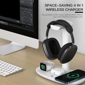img 1 attached to Headphone Wireless Charger Suguder Charging Portable Audio & Video