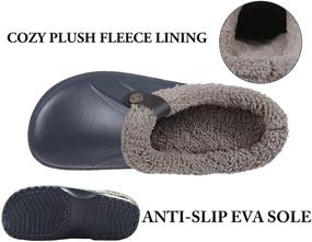 img 2 attached to FolHaoth Womens Waterproof Slippers Outdoor Men's Shoes and Mules & Clogs