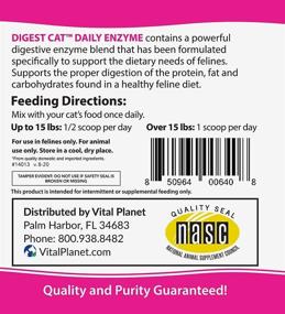 img 1 attached to Vital Planet Digest Cat Digestive