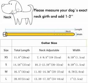 img 2 attached to Soft PU Leather Solid Color Pet Collars for Puppy Small Medium Dogs Cats by PETCARE