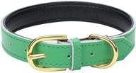 soft pu leather solid color pet collars for puppy small medium dogs cats by petcare логотип