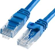 cmple cat6 ethernet cable 10gbps - computer networking cord with gold-plated rj45 connectors logo