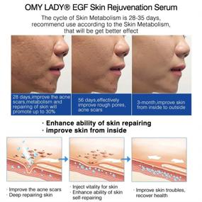 img 1 attached to 💧 Advanced EGF Skin Rejuvenation Serum & Epidermal Growth Factor Powder Kit - Hydrating, Anti-Aging, and Nourishing Treatment for Wrinkles, Fine Lines, Pigmentation, Acne Scars - Facial Repairing Serum