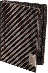 img 3 attached to Common Fibers Twill Wallet Slim Men's Accessories and Wallets, Card Cases & Money Organizers