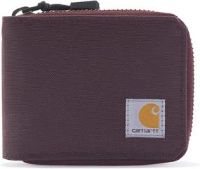 img 4 attached to Carhartt Canvas Zippered Wallets - Durable Men's Accessories for Cards, Money, and Organizing