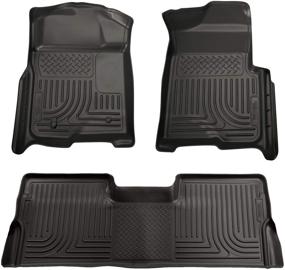 img 4 attached to Husky Liners Front Floor SuperCab Interior Accessories and Floor Mats & Cargo Liners
